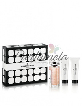 Balenciaga B. Balenciaga SET: Parfumovaná voda 75ml + Telové mlieko 75ml + Sprchovací gél 75ml