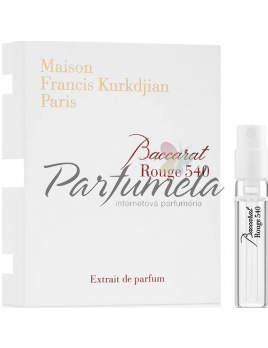 Maison Francis Kurkdjian Baccarat Rouge 540, Parfum - Vzorka vône