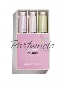 Chanel Chance, SET: Krém na ruky 20ml + Eau Tendre Krém na ruky 20ml + Eau Fraiche Krém na ruky 20ml