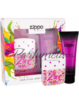 Zippo Fragrances Popzone SET: Toaletná voda 40ml + Telové mlieko 100ml