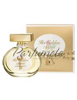 Antonio Banderas Her Golden Secret, Toaletná voda 80ml - tester, Tester