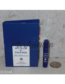 Acqua di Parma Blu Mediterraneo Mirto di Panarea, Vzorka vône