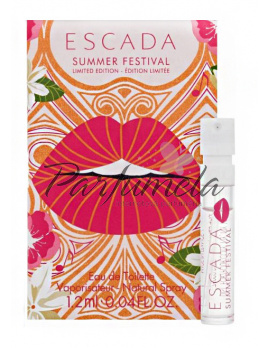 Escada Summer Festival, EDT - Vzorka vôňe