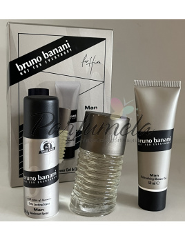 Bruno Banani Man, Toaletná voda 50ml + 50ml Sprchový gel + 50ml Deodorant