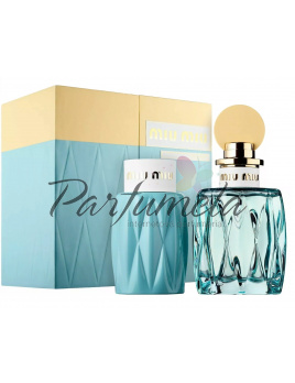 Miu Miu L´Eau Bleue, SET: Parfumovaná voda 100ml + Telové mlieko 100ml