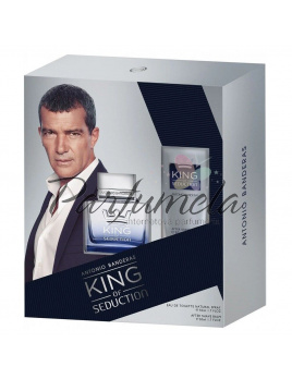 Antonio Banderas King of Seduction, SET: Toaletná voda 50ml + Balzam po holení 50ml