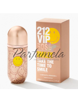 Carolina Herrera 212 VIP Rose Smiley, Parfumovaná voda 80ml