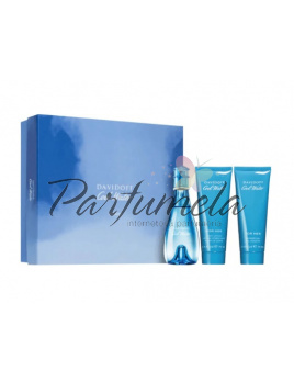 Davidoff Cool Water, SET: Toaletná voda 100ml + Sprchový gél 75ml + Telové mlieko 75ml