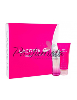 Lacoste Touch of Pink, Toaletná voda 50ml + Telové mlieko 150ml