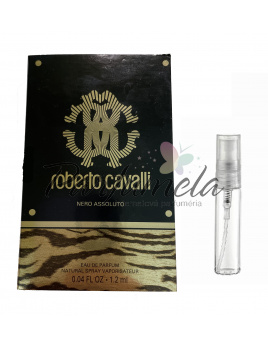 Roberto Cavalli Nero Assoluto, Vzorka vône