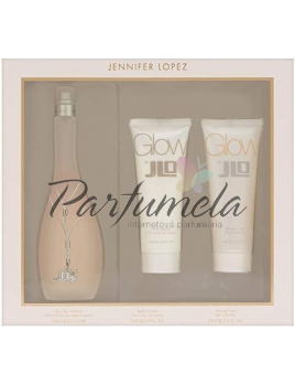 Jennifer Lopez Glow by J.LO SET : Toaletná voda 100ml + Telový krém 75ml + Sprchový gél 75ml